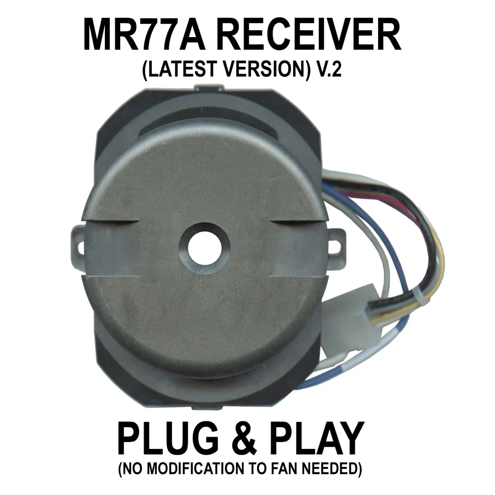 Kit de télécommande pour ventilateur de plafond Altura Anderic MR77A.2 pour Home Decorators Collection