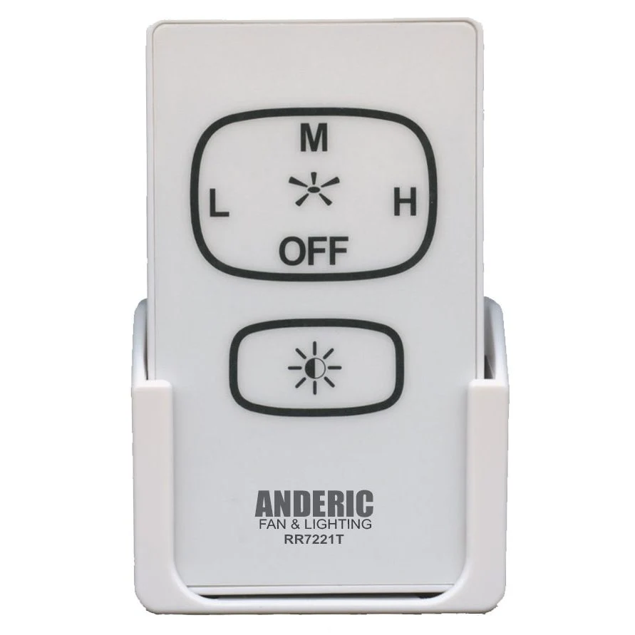 Télécommande pour ventilateur de plafond Anderic UC7221T / KUJCE10601 à 3 vitesses - RR7221T
