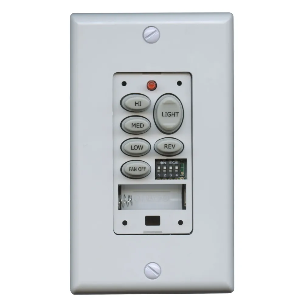 Télécommande sans fil pour ventilateur de plafond Anderic CHQ9051T, 3 vitesses, interrupteur mural, marche/arrêt
