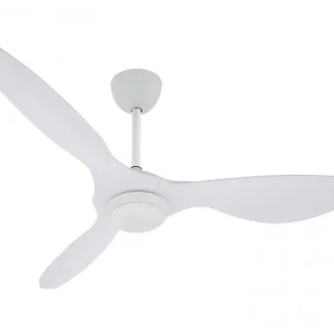 Ventilateur de plafond pales 132 cm avec LED et Wi-fi Réversible Hypersilence