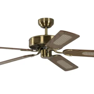 Ventilateur de plafond Pepeo Potkuri Aged Gris argent / White 132 cm avec chaînette 1336201232v4 acheter à bas prix