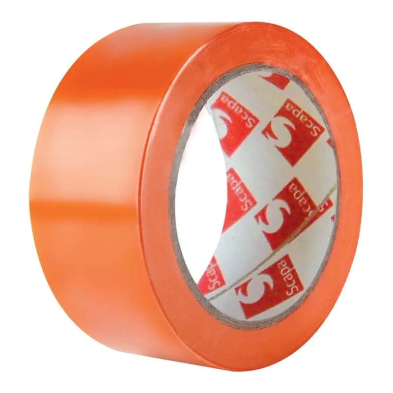 Colle polyuréthane Adhésif vinyle orange 75 mm BARNIER