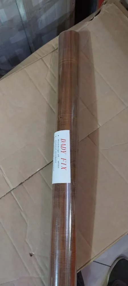 Colle pour papier peint Papier Adhésif Décoratif DAD FIX Motif Bois Naturel 67.5cm x 15m - Réf 004