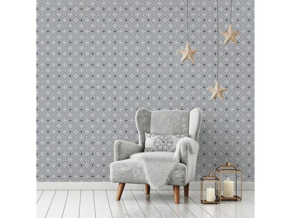 Sticker papier peint - GUDRUN - 60x60cm