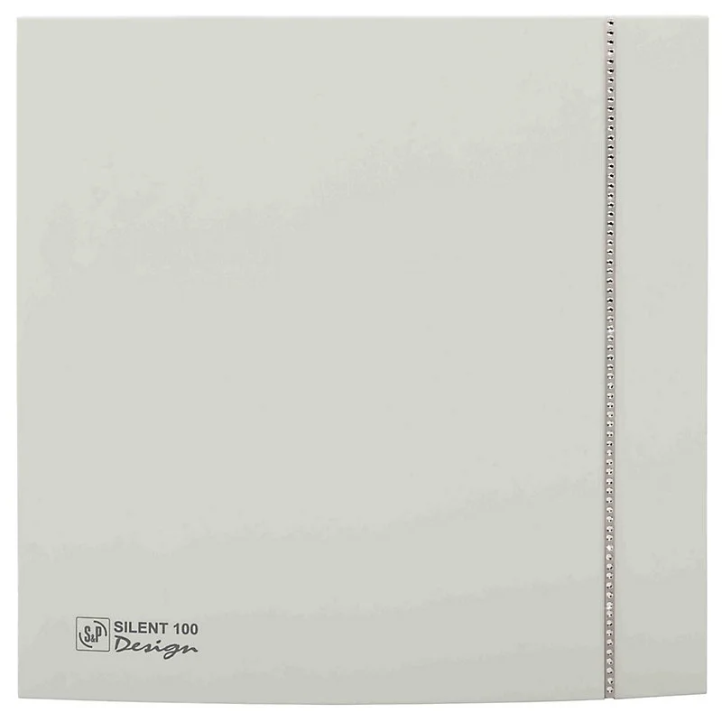 Joint érateur ultra silencieux S&P Sans bruit Design 100 CZ Blanc Swarovski ø100 mm