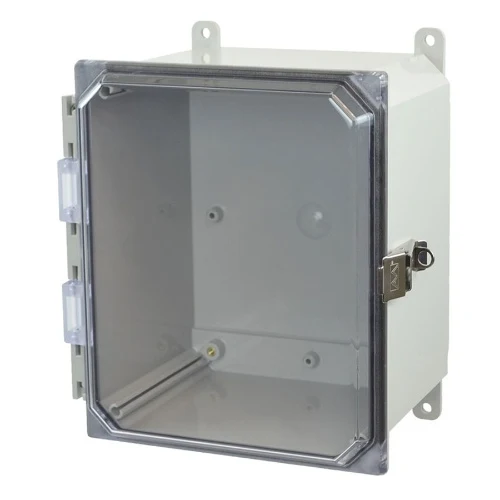 10 Inch Height Snap Plastique incassable Enclosure Clear Covers AMP1086CCL