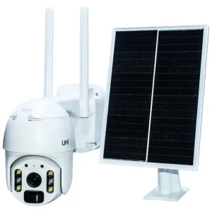 TELECAMERA IP P&P 4G DA ESTERNO 1080P CON PANNELLO SOLARE LIFE 39.9WH0620 UL Certified