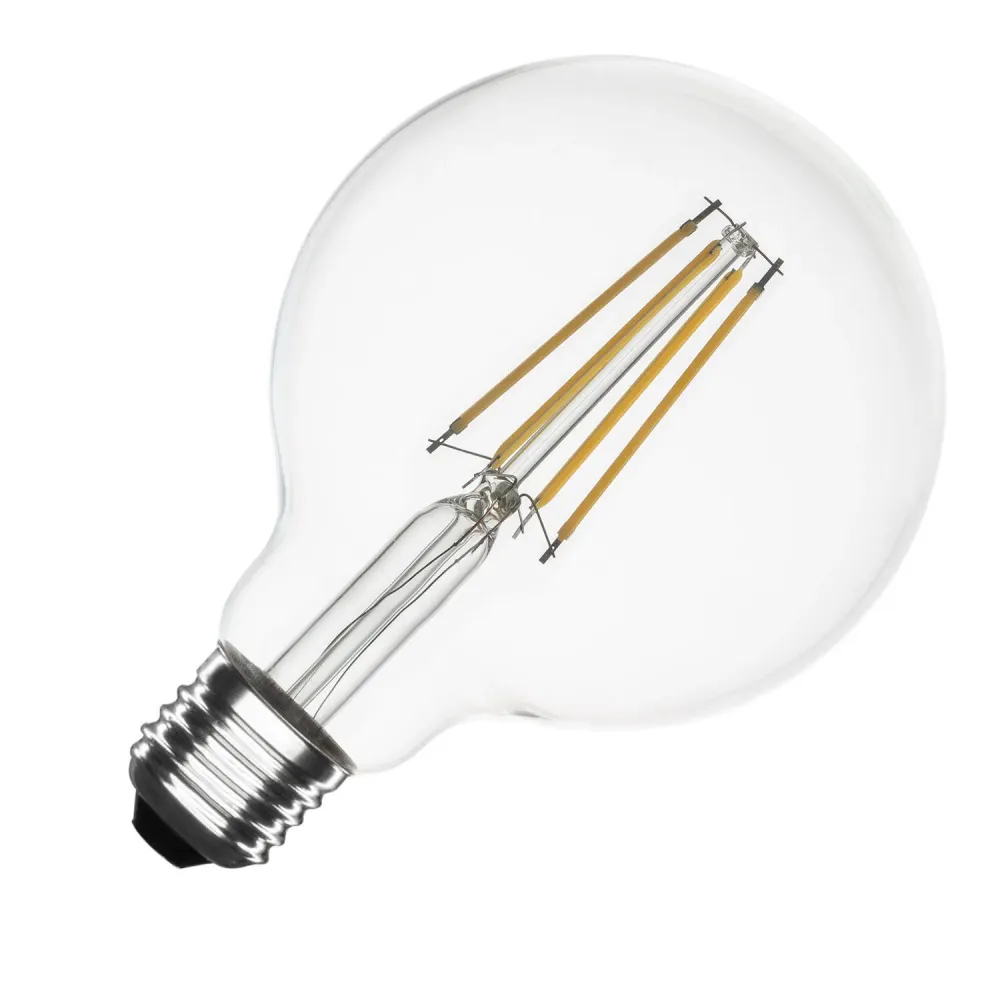 Ampoule à filament LED E27 8W 1055 lumens G95 pour phares automobiles