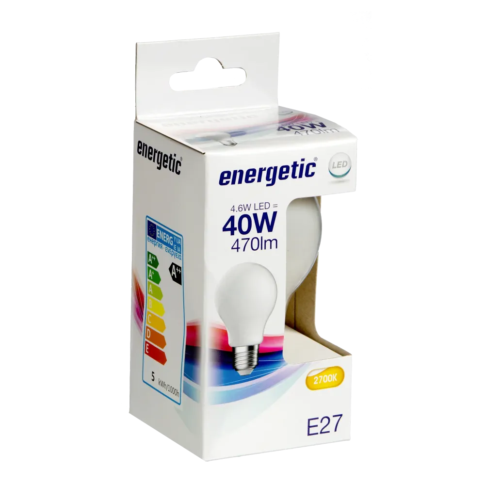 LED MILKY 40W E27 lumière chaude (Xénon H1)