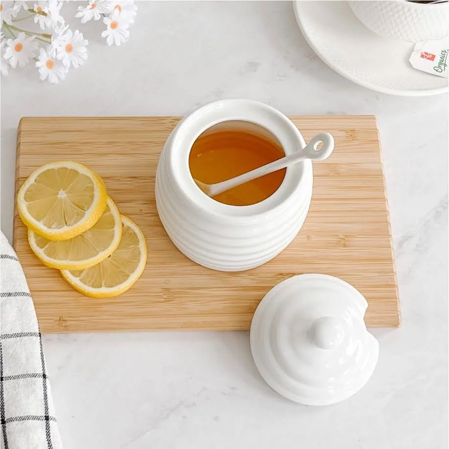 Maxwell & Williams Honeypot Spoon Blanc pur