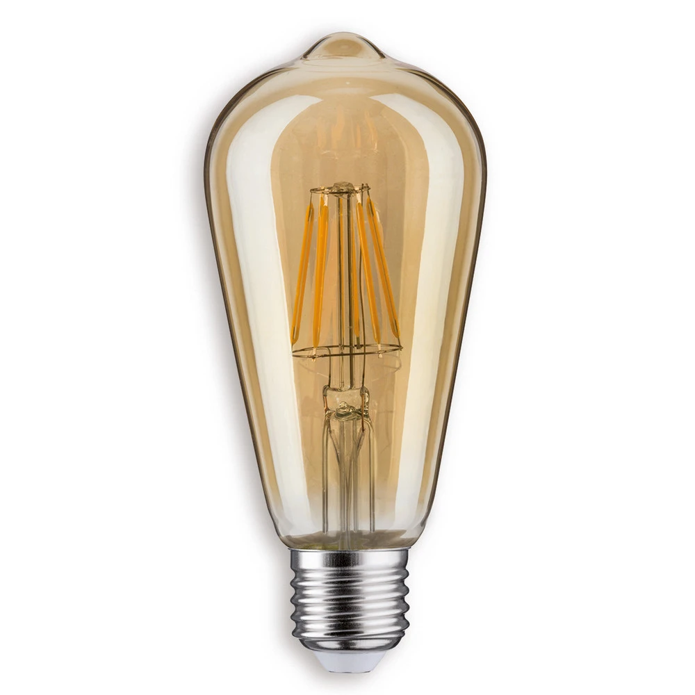 Paulmann E27 6,5 W 825 LED rustique ST64 dorée