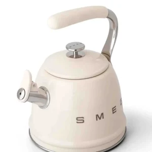 Smeg Whistling Stovetop Kettle - Cream 35W - 12V
