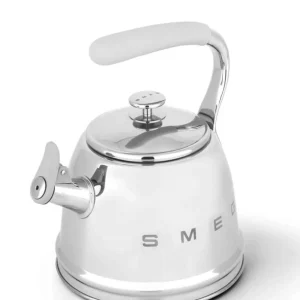 Smeg Whistling Stovetop Kettle - Stainless Métal