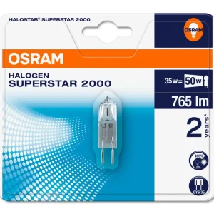 AMPOULE HALOGÈNE 7W G6.35 HALOSTAR 50W - 12V