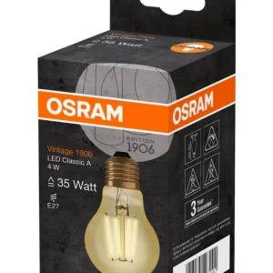 Économie d'Énergie ++ AMPOULE LED 4W E27 STD 1906 DOUX