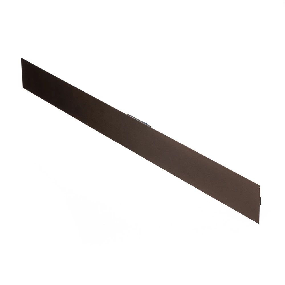 Applique à bras Applique murale LED Navi, brun, hauteur 100 cm, métal, 3.000 K