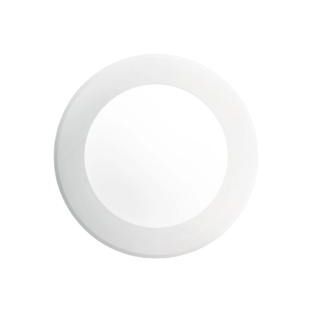 Applique d'extérieur Bertina blanc/givré, résine synthétique, GX53 CCT pour miroir de salle de bain