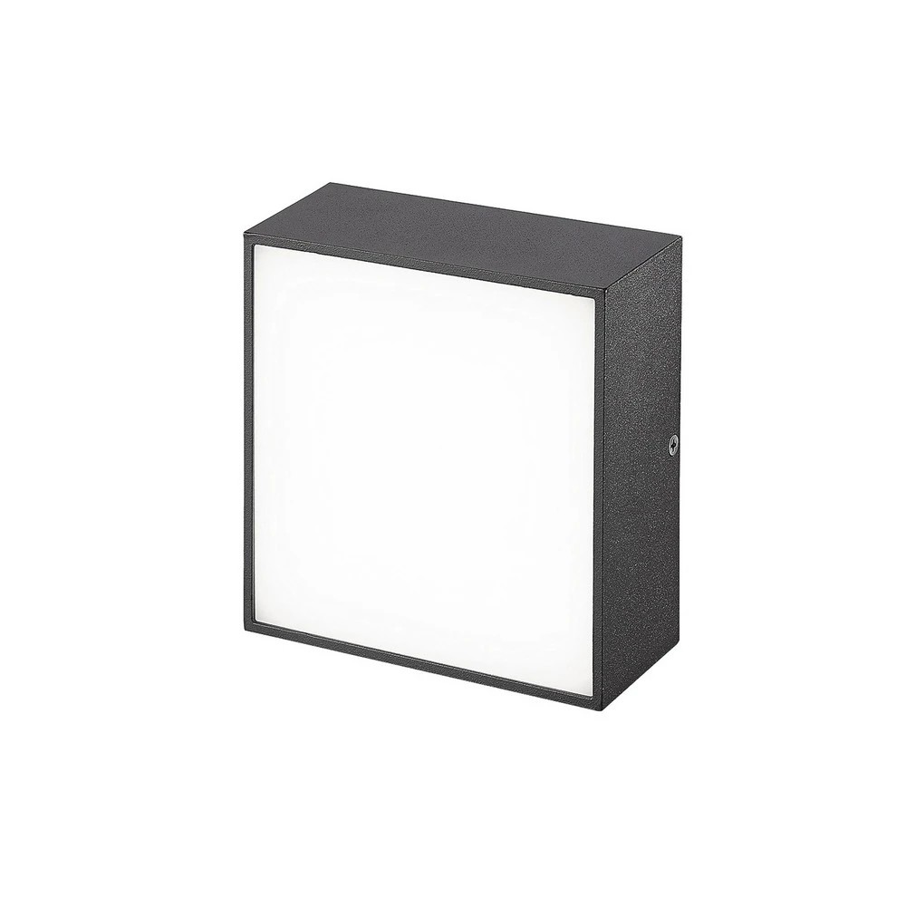 Applique d'extérieur LED CMD 9023, 14 x 14 cm pour couloir et escalier