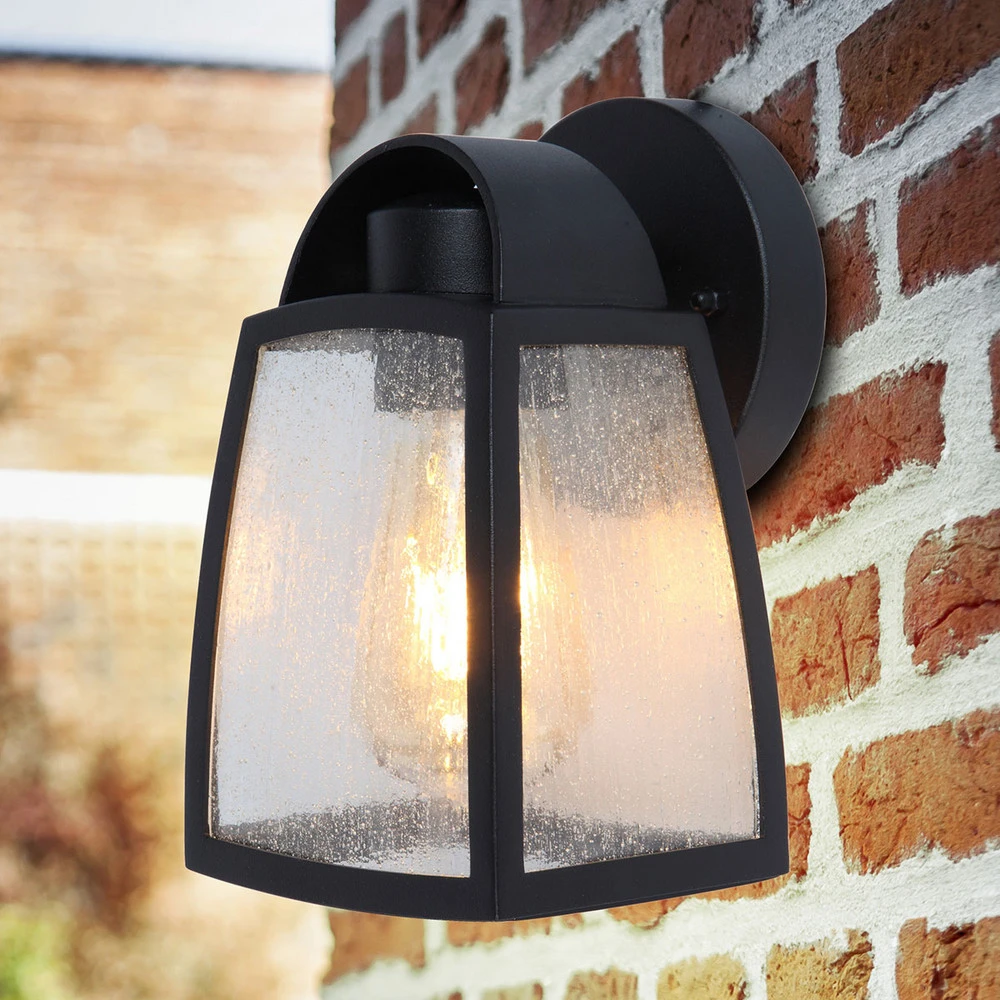 Applique d’extérieur Kelsey, aluminium, 12 cm avec ampoule LED incluse