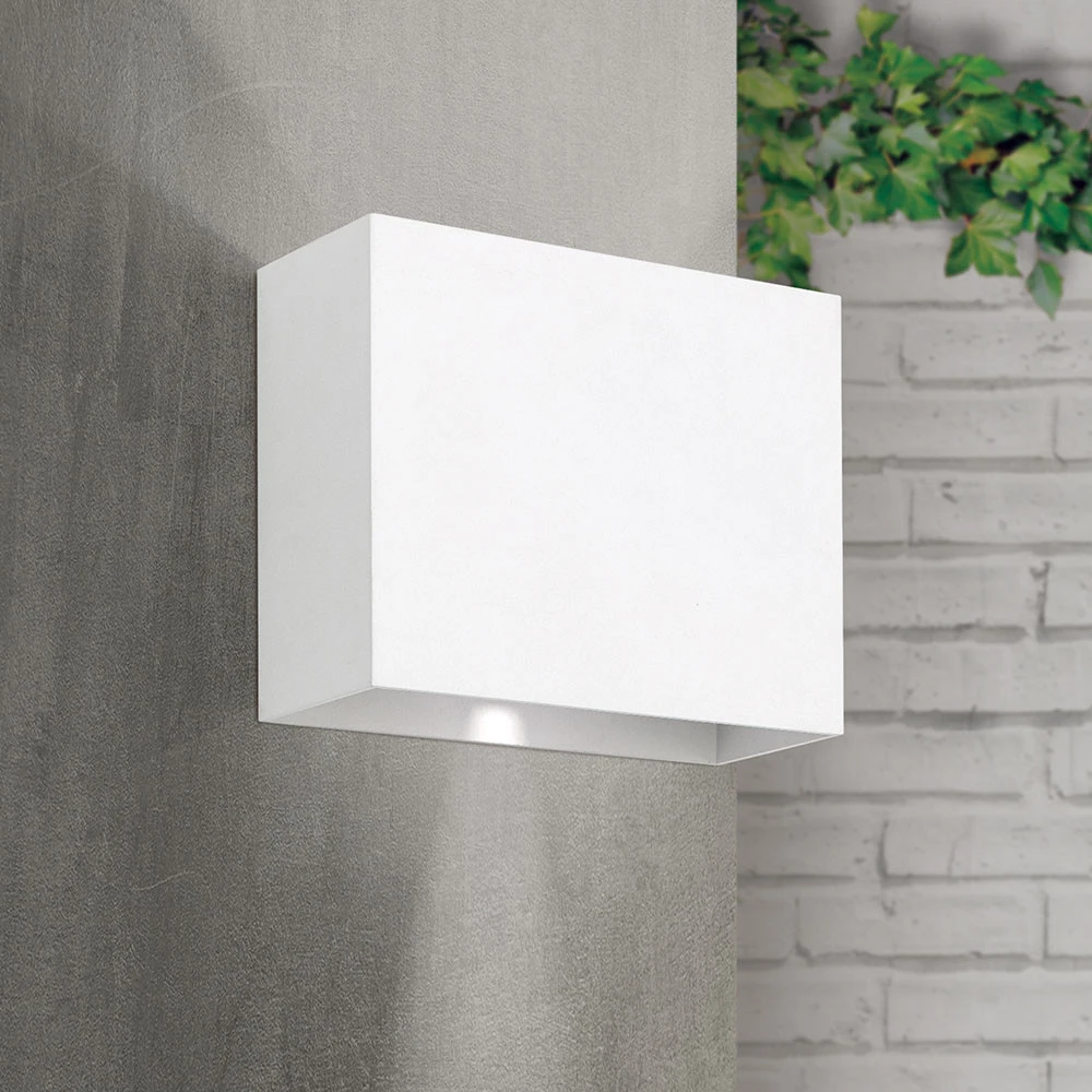 Applique d’extérieur LED Accent, blanche avec ampoule LED incluse