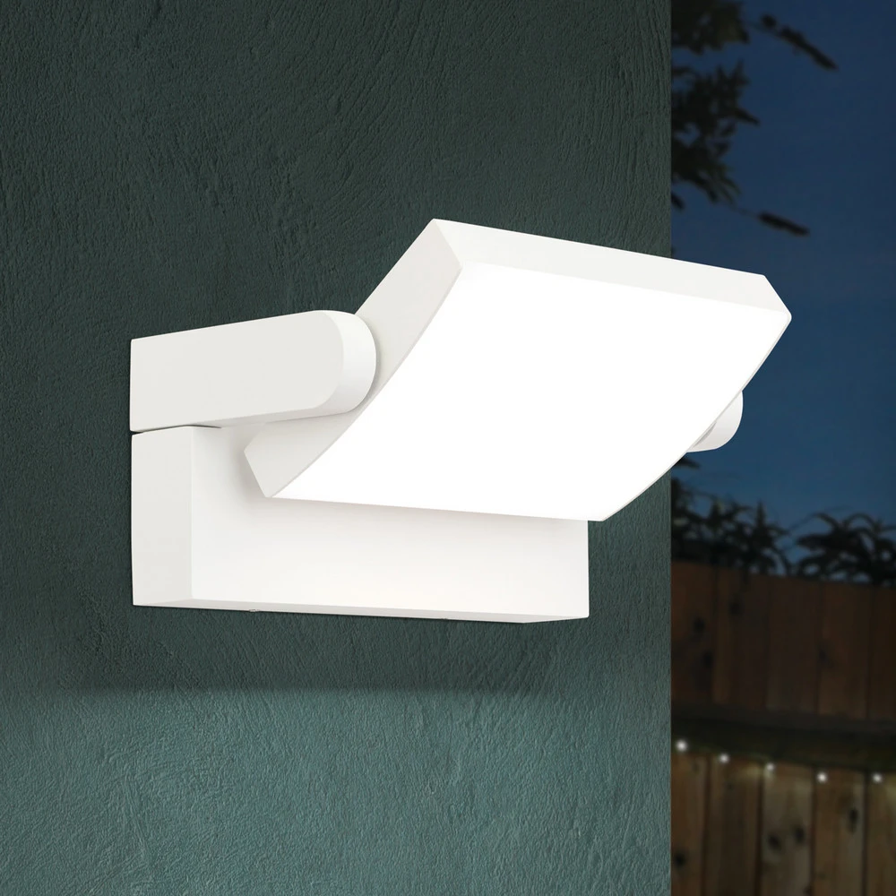 Applique encastrable Applique extérieur LED Ginger, IP54, CCT, blanche