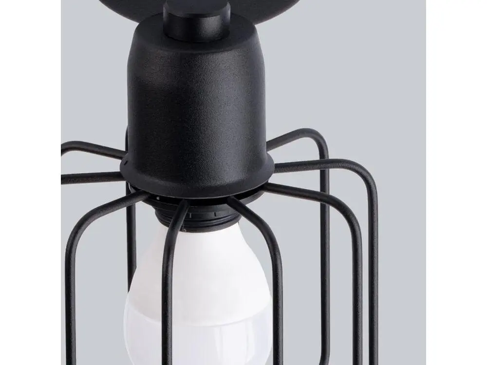 Applique à LED intégrée Applique contemporain en acier - 1 sources lumineuses - L.14 x H.18 cm - noir