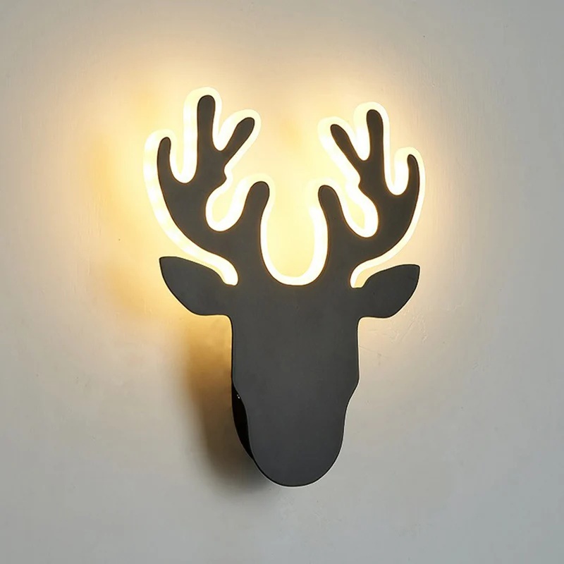 Applique à LED intégrée Applique murale ombragée pour salon, éclairage mural LED minimaliste en acrylique