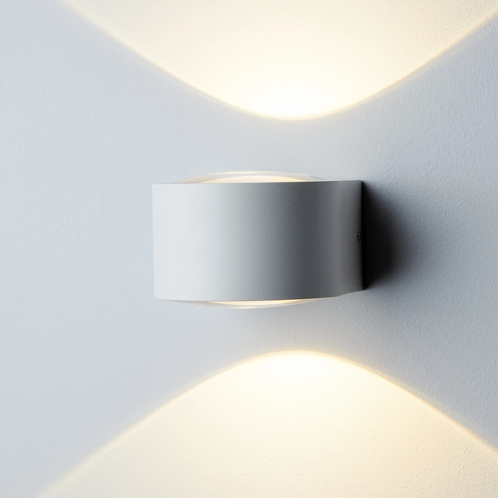 Applique à LED intégrée LOOM DESIGN Frey applique murale LED IP65 2x6W blanc