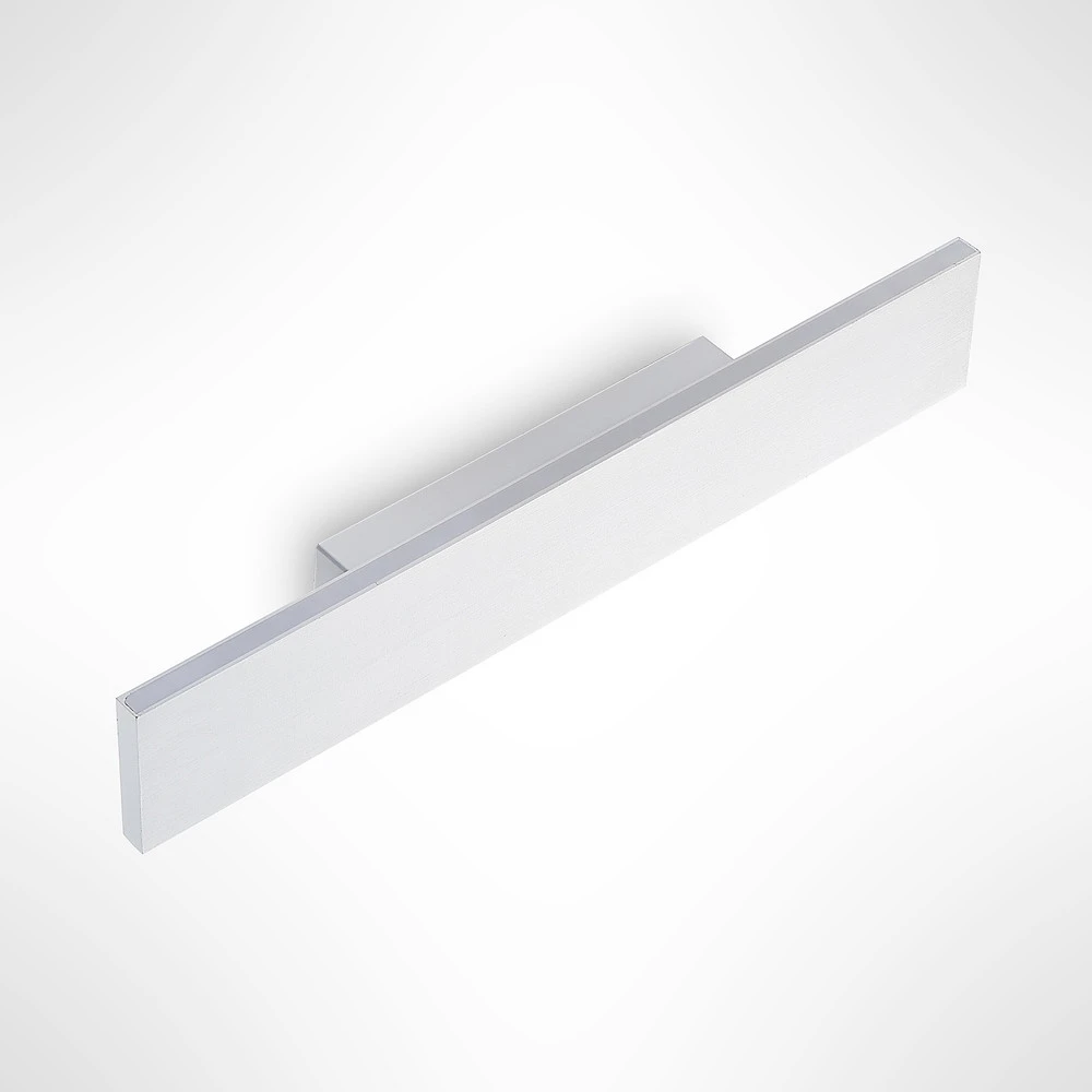 Applique murale LED Lindby Ignazia, 47 cm, blanc, métal Style moderne