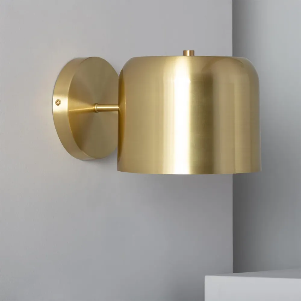 Applique murale en métal avec éclairage LED intégré pour couloir et escalier
