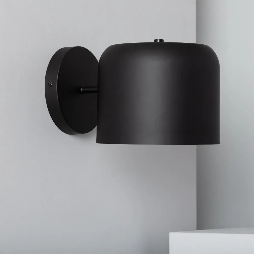 Applique murale en métal avec éclairage LED intégré pour couloir et escalier