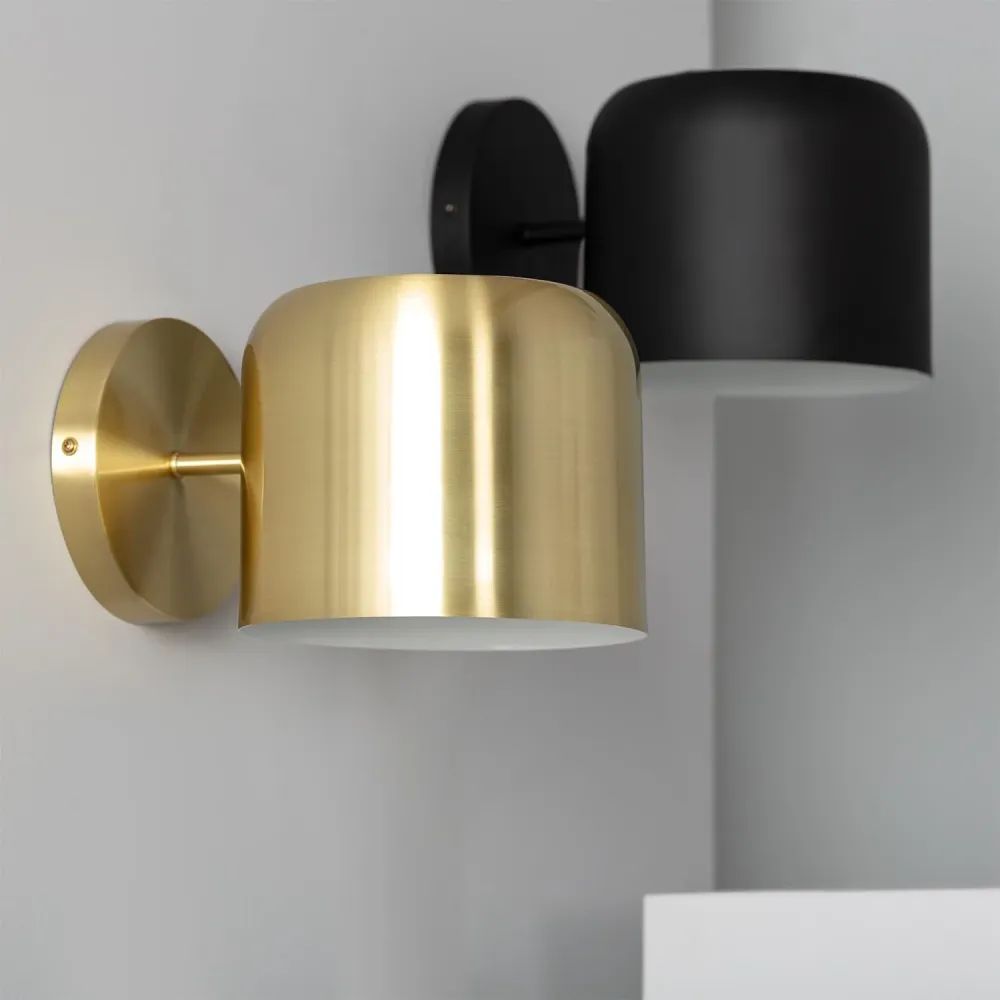 Applique murale en métal avec éclairage LED intégré pour couloir et escalier