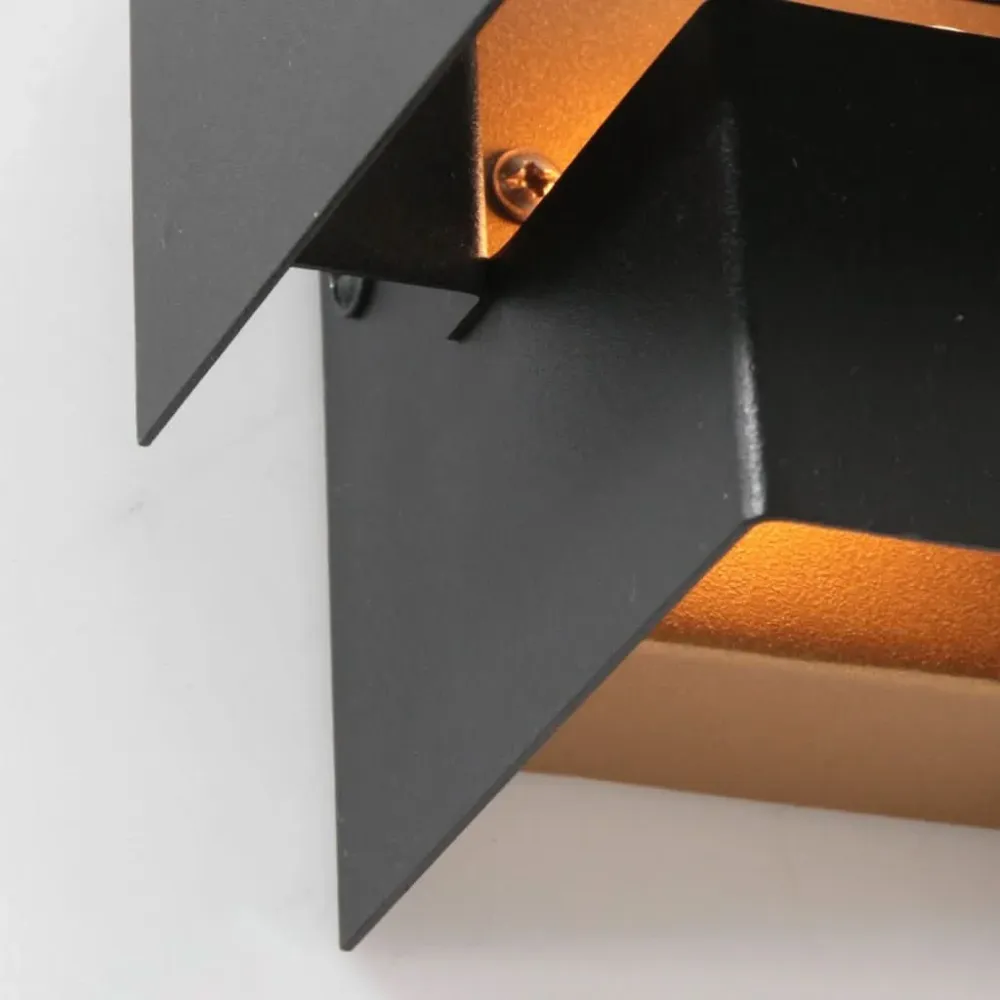 Applique Murale Noir Dimmable | Fara avec fixation invisible
