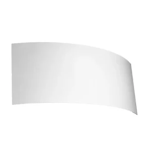 Applique novateur en acier - 2 sources lumineuses - L.34 x H.14 cm - blanc pour miroir de salle de bain