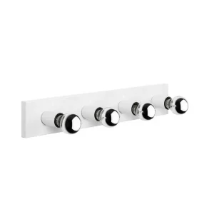 Applique pour couloir Applique Murale Interieur, Lampe Murale Industrielle Bois, Blanc 10x10x60 Cm