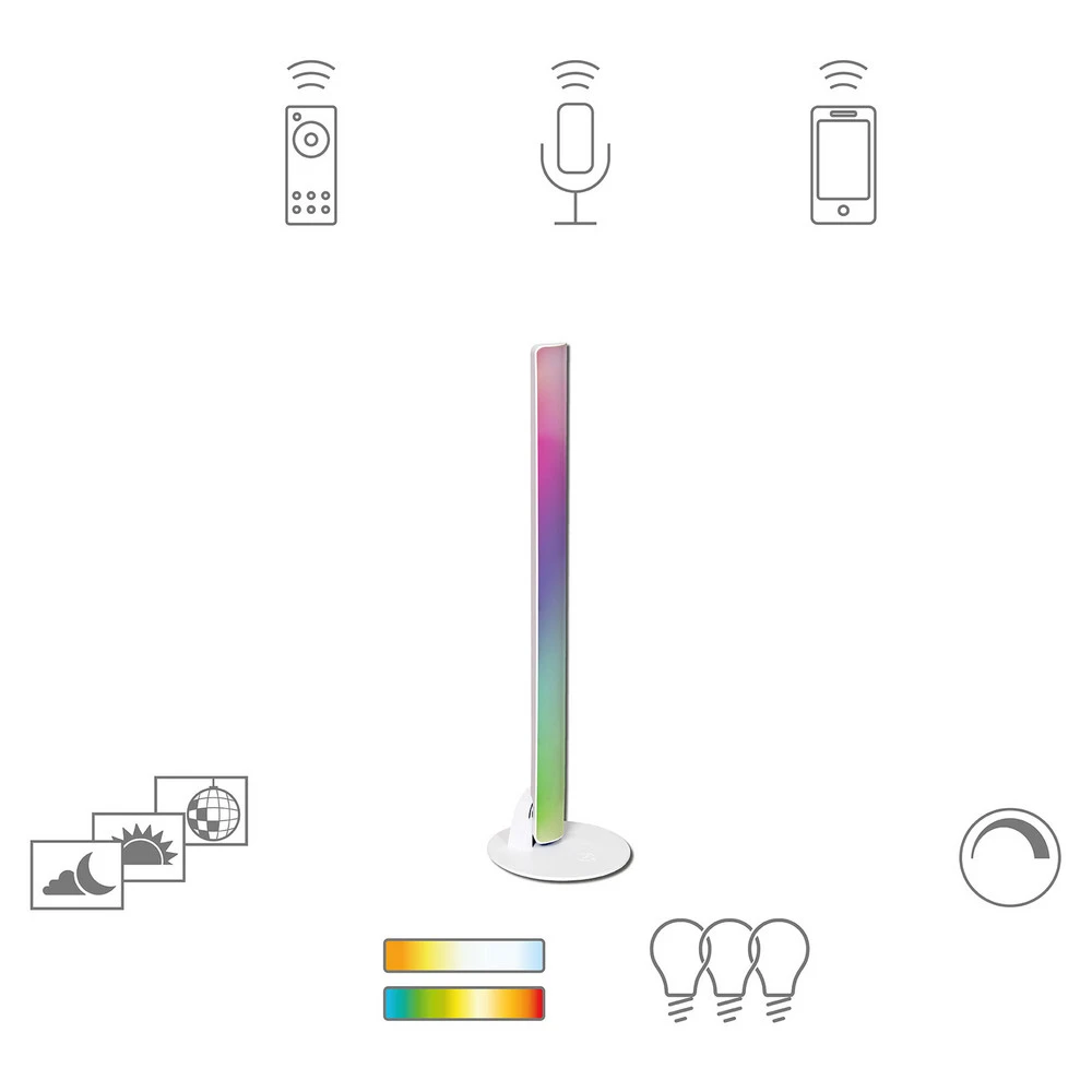 Applique à variateur Müller Licht tint réglette lumineuse LED Talpa