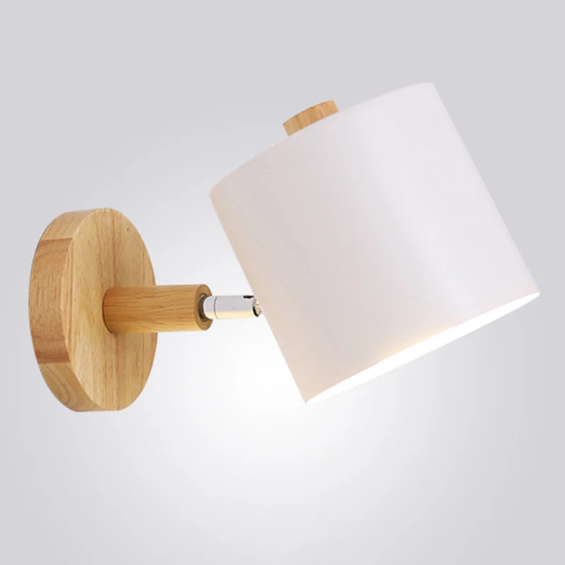 Applique à variateur Petite applique de lecture rotative en métal nordique, 1 tête, luminaire mural pour salon