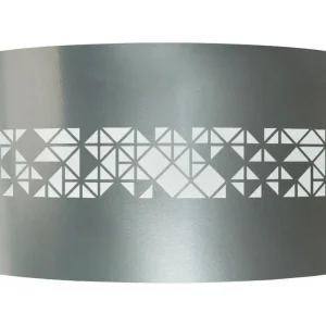 Certifié CE Applique métal aluminium decoupé laser 10,5 cm.