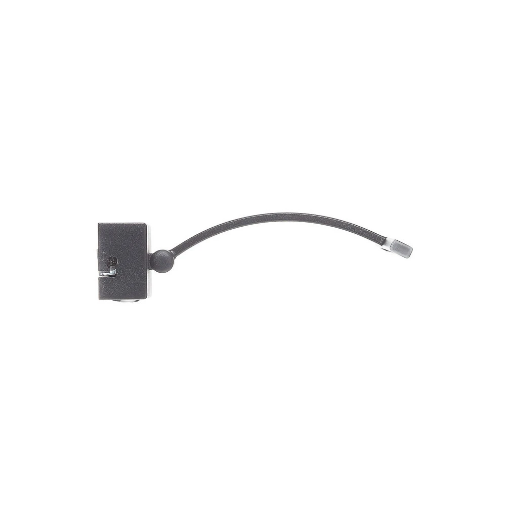 Design Contemporain Applique LED Matisse, largeur 45 cm, noire