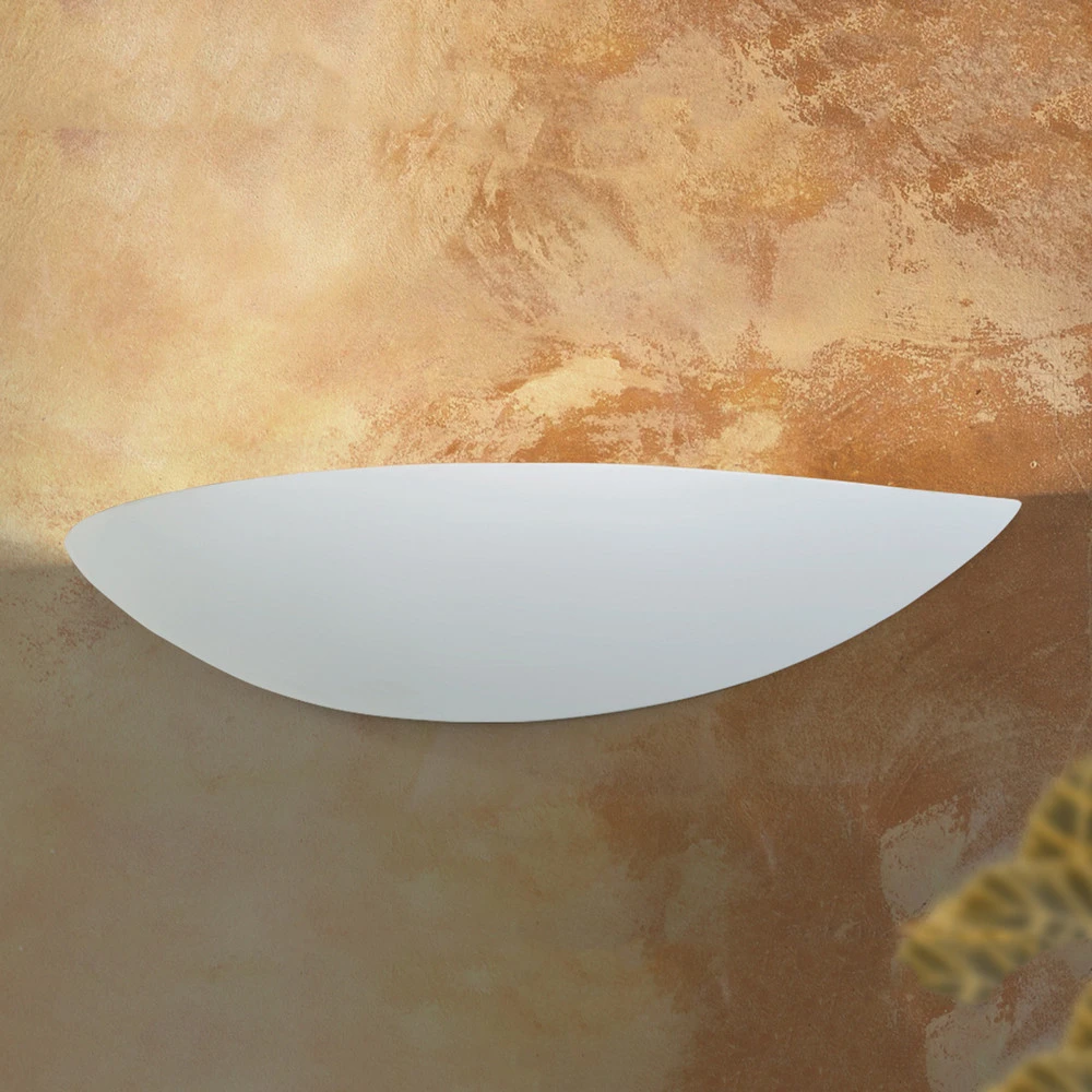 Design Contemporain Applique élégante TAMARA en céramique blanche