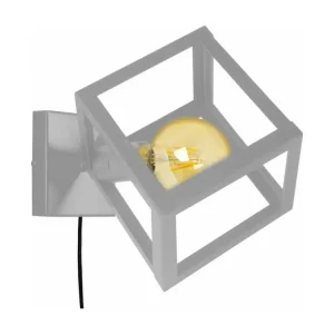 Design Contemporain Applique métal aluminium 30cm.