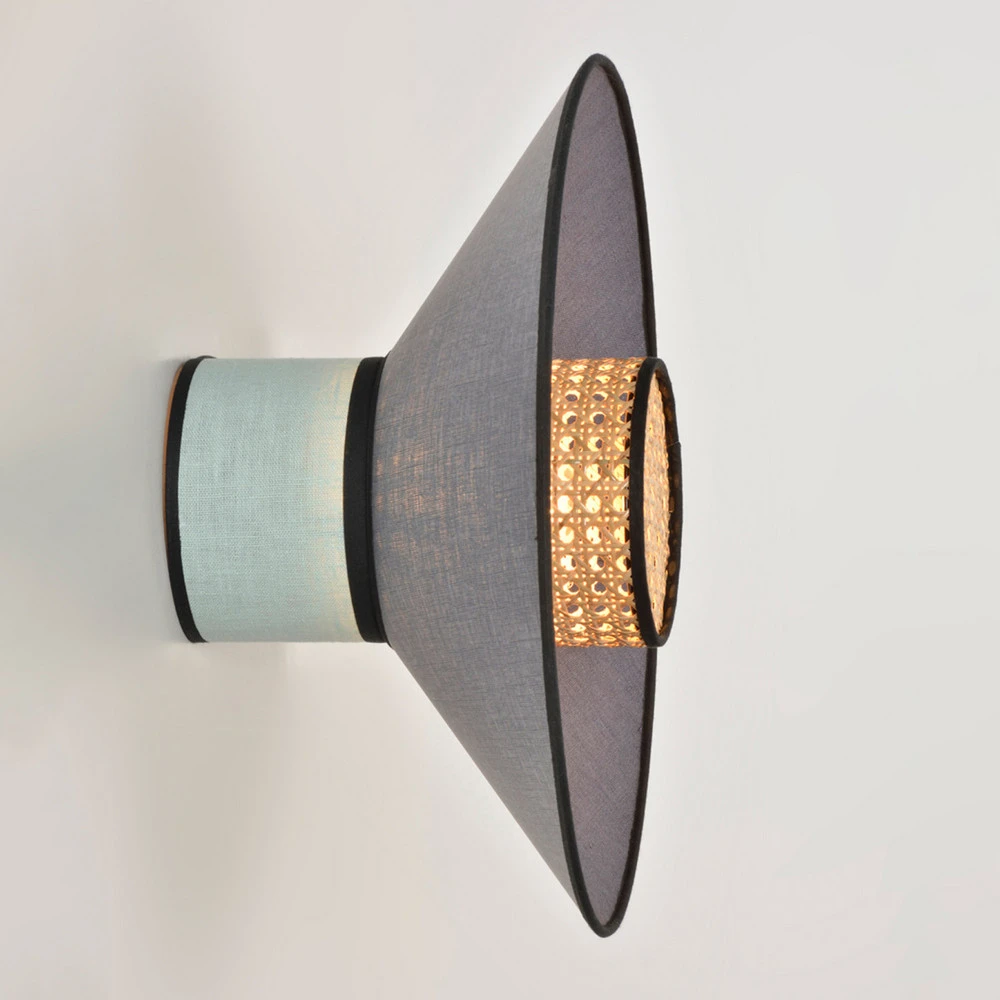 Design Contemporain MARKET SET Singapour applique, amande/anthracite