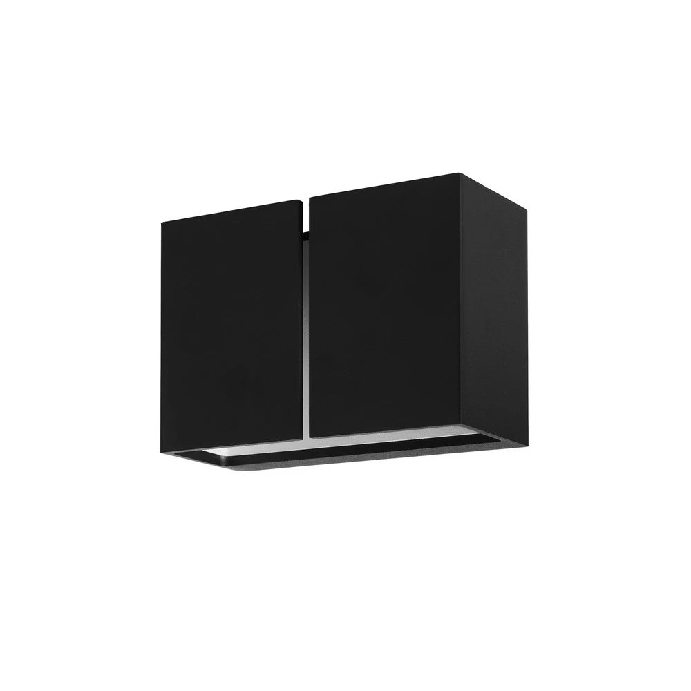 LOOM DESIGN Ask applique d'extérieur LED up/down noir pour salle de bain IP44