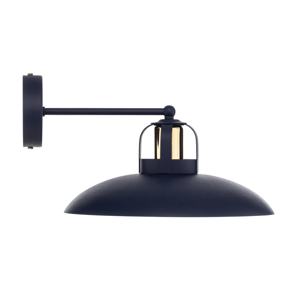 Étanche IP44 Applique Felix, bleue/dorée