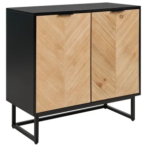 Dressoir lichtbruin/zwart ALASKA pour Organisation Maximale