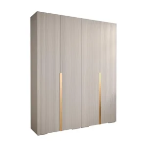 Système Armoire à portes battantes Manhattan Ryfel 9 236,7/200/47 4 portes (Blanc)