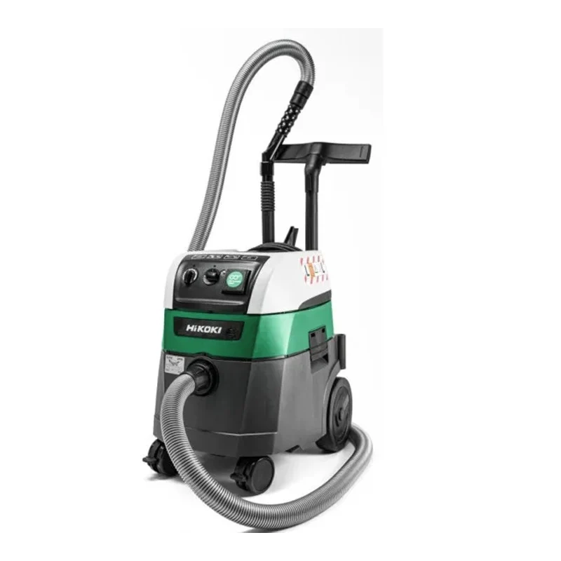 Aspirateur poussière et eau classe L 1400W Hikoki RP350YBLWAZ 4,38m3/min cuve 35L 6 access. Compatible avec Système Power+