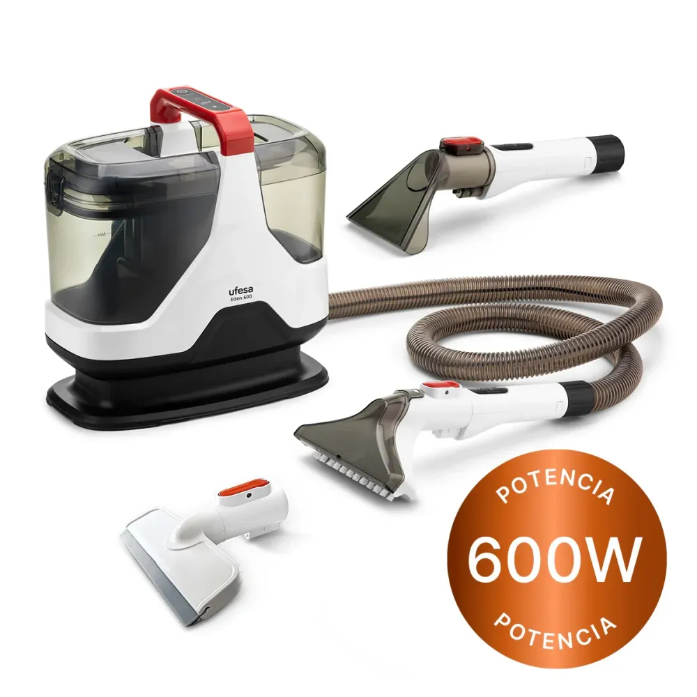 UFESA Aspirateur Eau et Poussière Eden 600 Proclean 15000PA - Duo Réservoir avec Batterie Lithium-Ion
