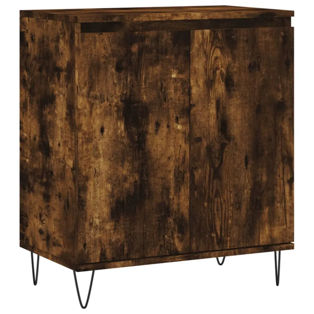 Buffet bahut commode armoire meuble de rangement organisateur cuisine salle de séjour salon 60 x 35 x 70 cm bois d'ingénie...