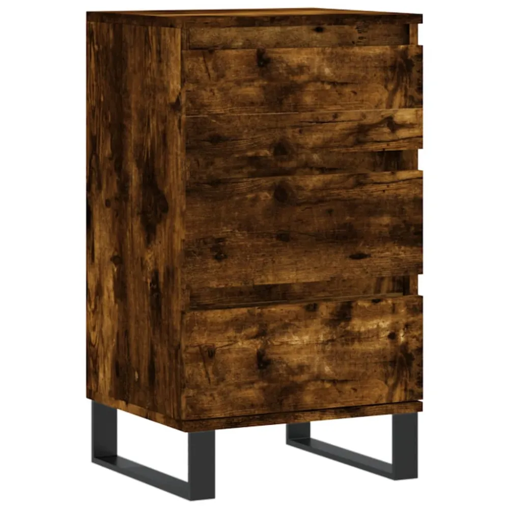 Buffet bahut commode armoire meuble de rangement organisateur cuisine salle de séjour salon 40 x 35 x 70 cm bois d'ingénie...